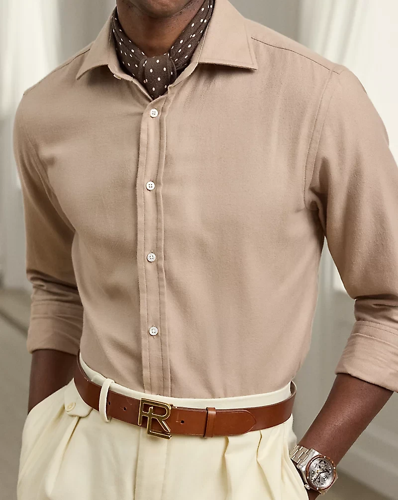 Herringbone Flannel Shirt