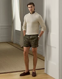 4.5-Inch Amalfi Paisley Linen Swim Trunk