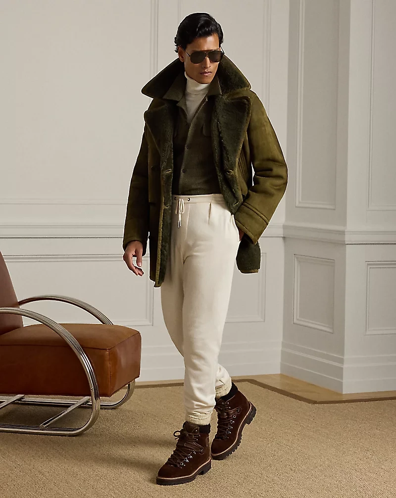 Shearling Peacoat