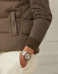 Whitwell Wool-Blend Tweed Down Vest