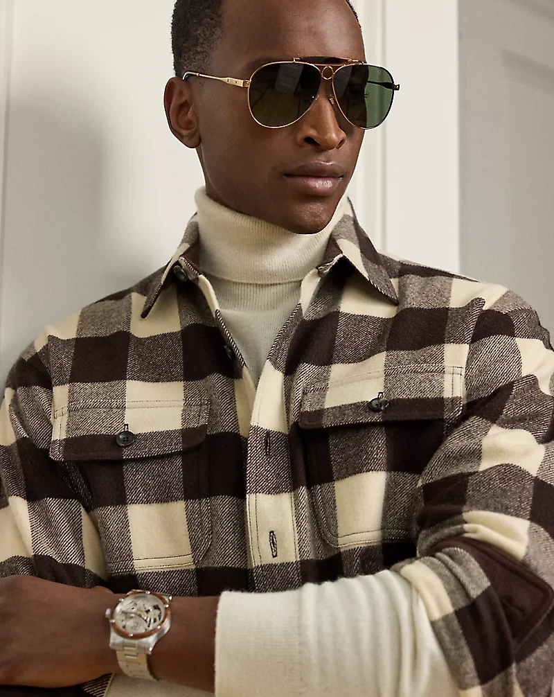 Buffalo Check Wool Shirt