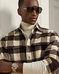 Buffalo Check Wool Shirt
