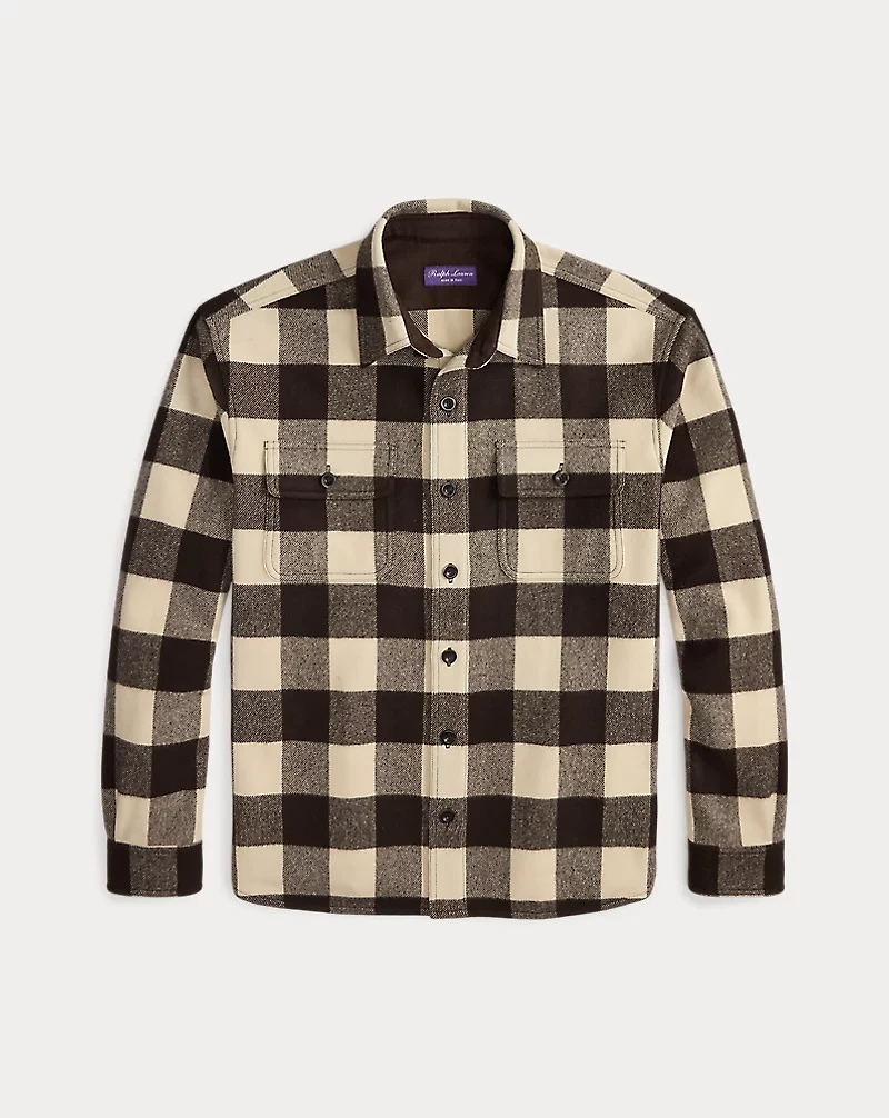 Buffalo Check Wool Shirt