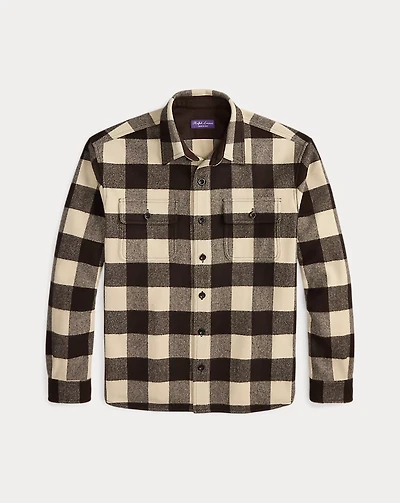 Buffalo Check Wool Shirt