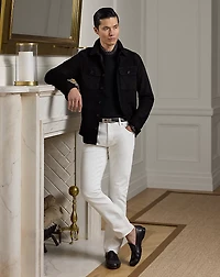 Silk-Linen Crewneck Sweater