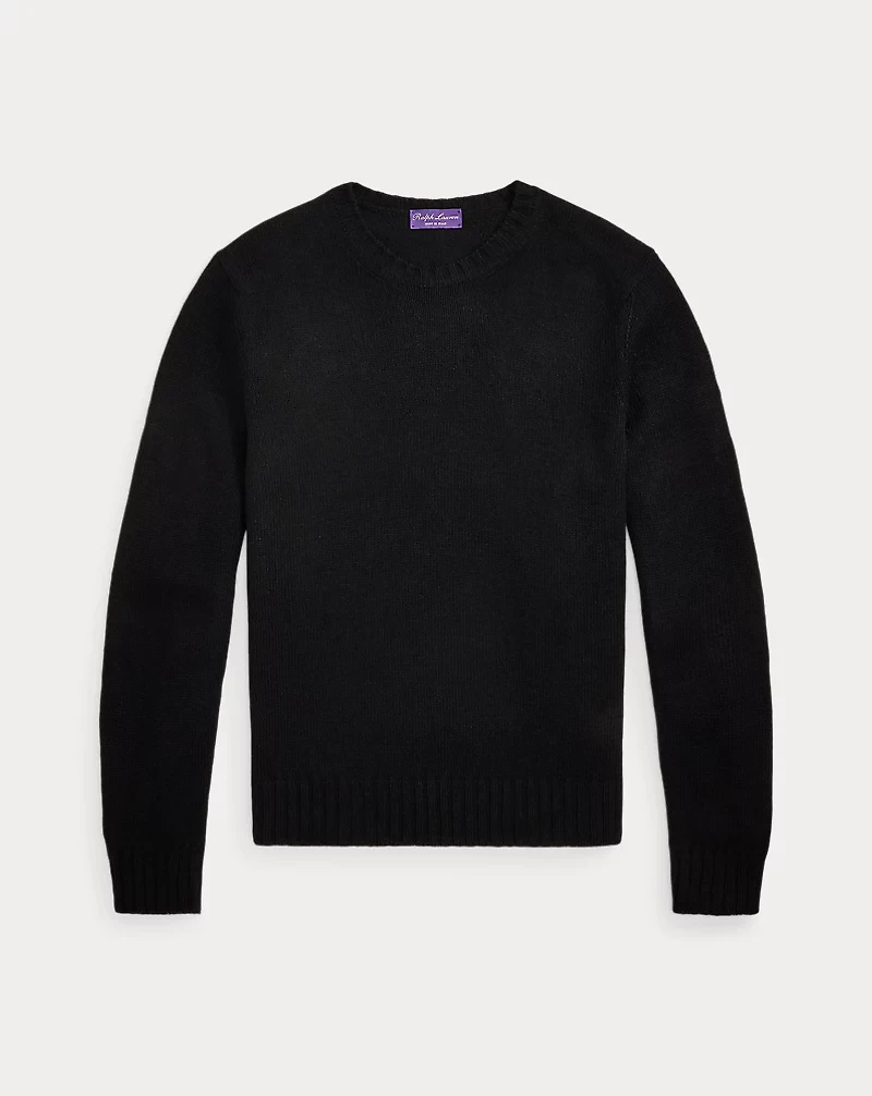 Silk-Linen Crewneck Sweater