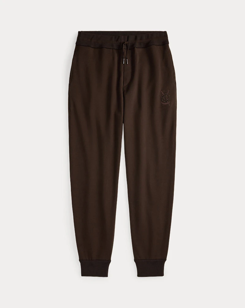 Cotton-Cashmere Fleece Jogger Pant