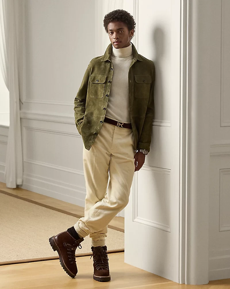 Calloway Suede Shirt Jacket