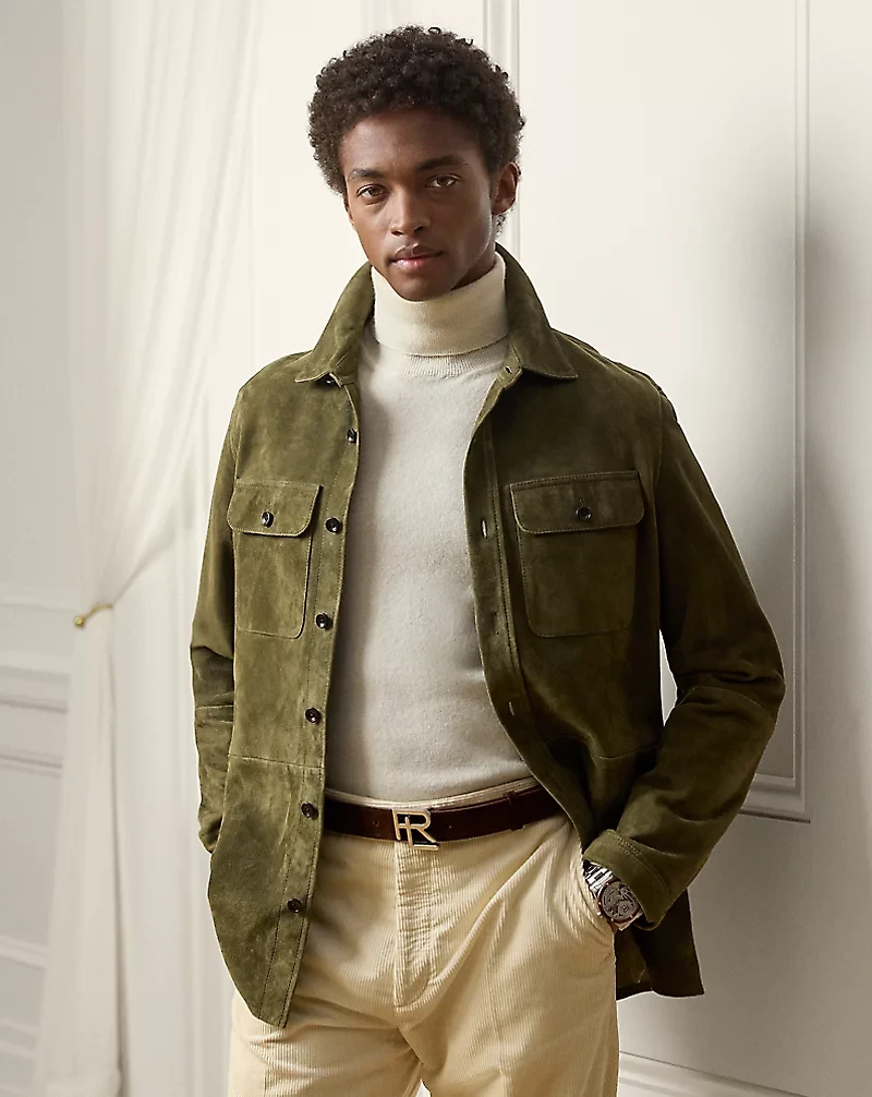 Calloway Suede Shirt Jacket