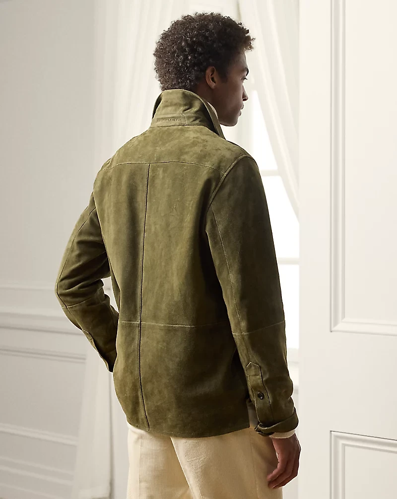 Calloway Suede Shirt Jacket