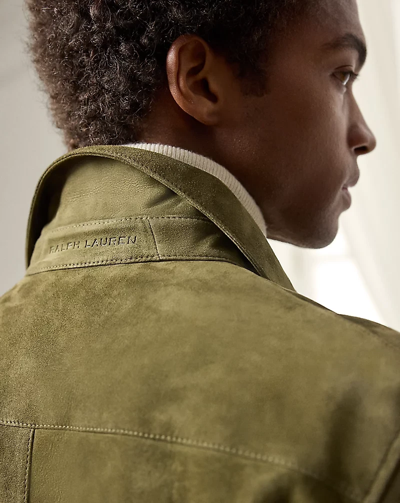 Calloway Suede Shirt Jacket
