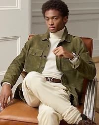 Calloway Suede Shirt Jacket