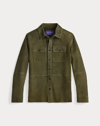Calloway Suede Shirt Jacket