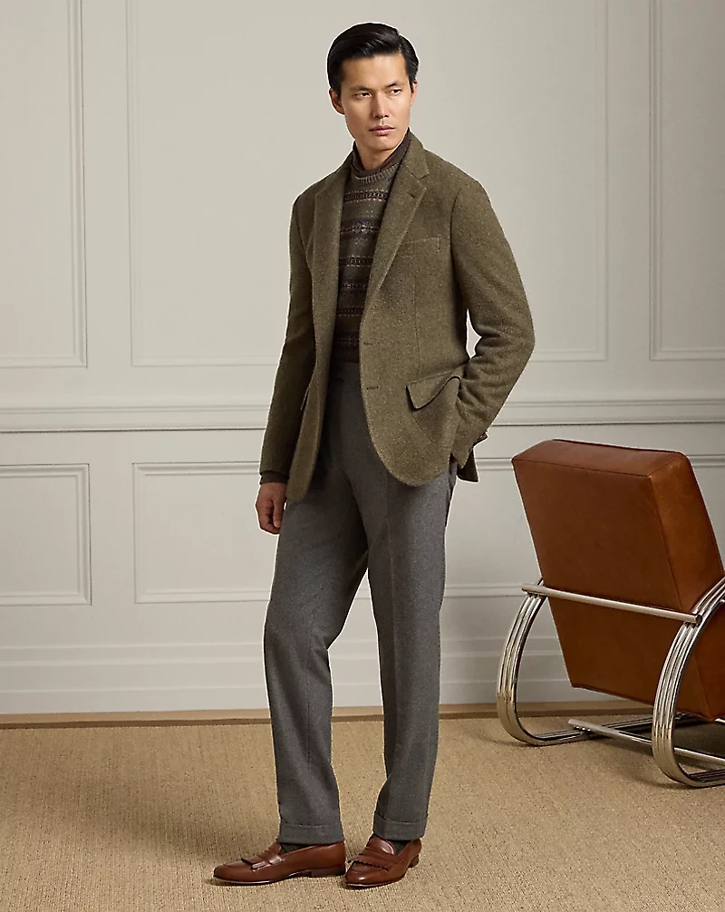 Fair Isle Cashmere-Wool Sweater