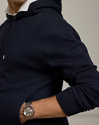 Cotton-Cashmere Fleece Hoodie