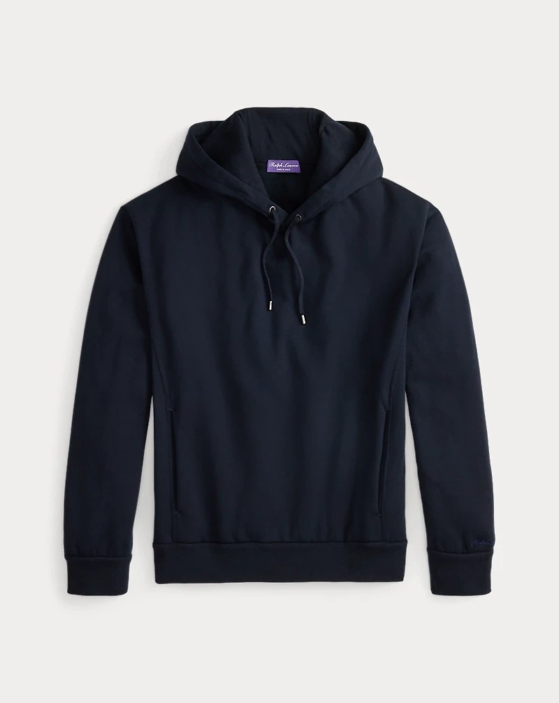 Cotton-Cashmere Fleece Hoodie