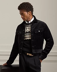 Velvet Trucker Jacket