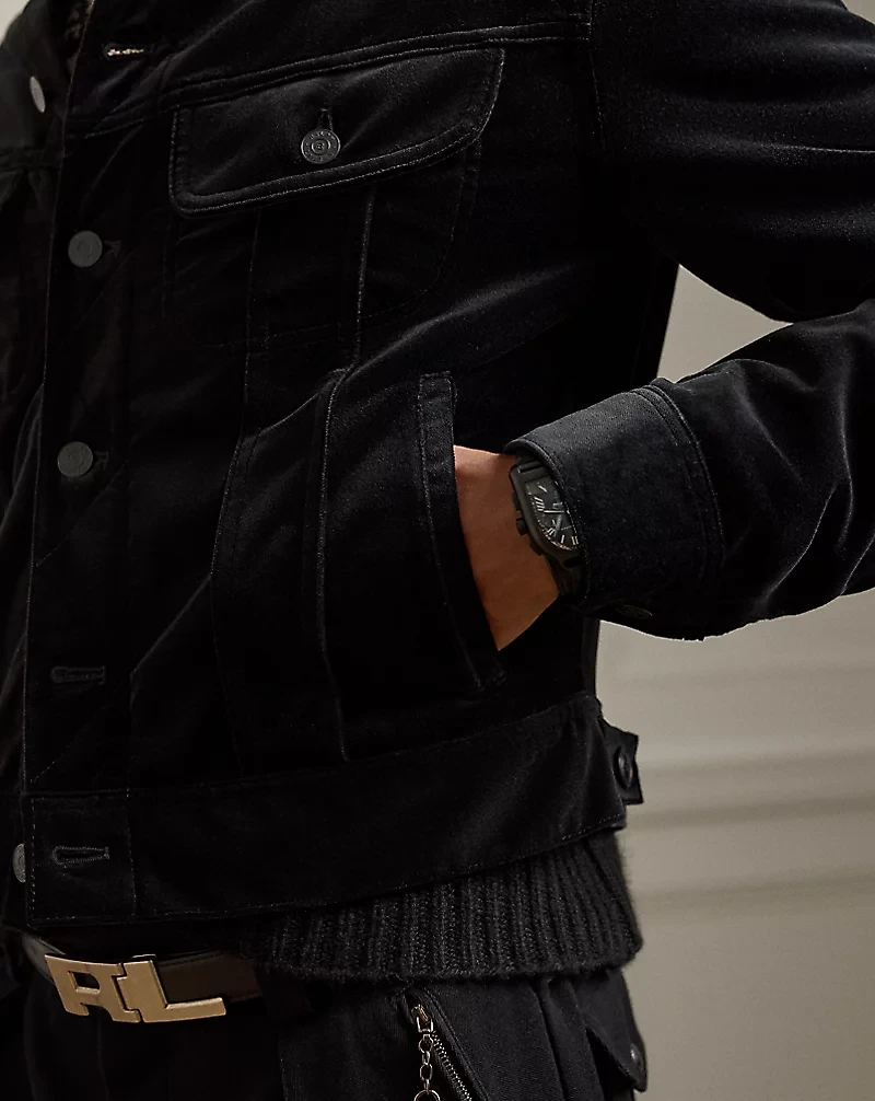 Velvet Trucker Jacket