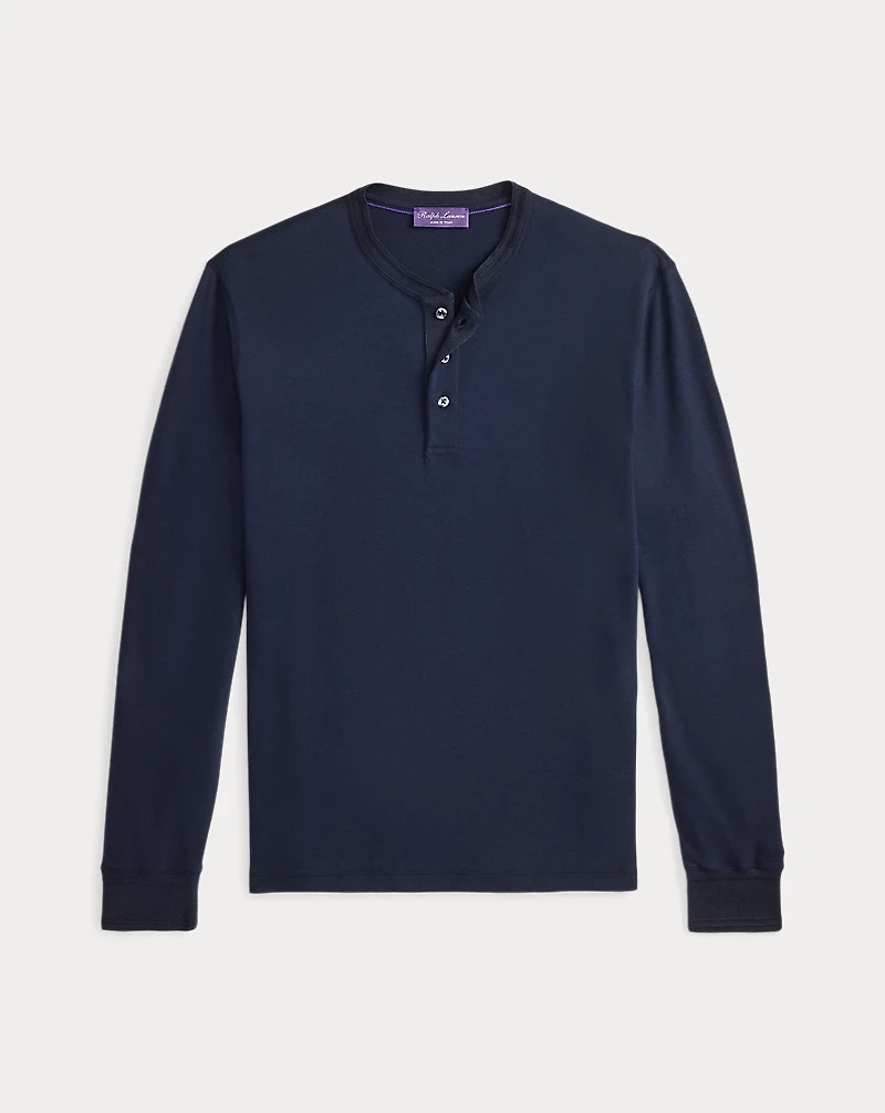 Interlock Henley Shirt