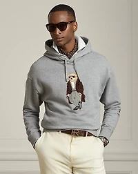 Polo Bear Cotton-Cashmere Fleece Hoodie