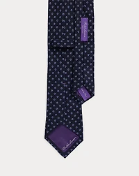 Neat Cashmere-Silk Tie 