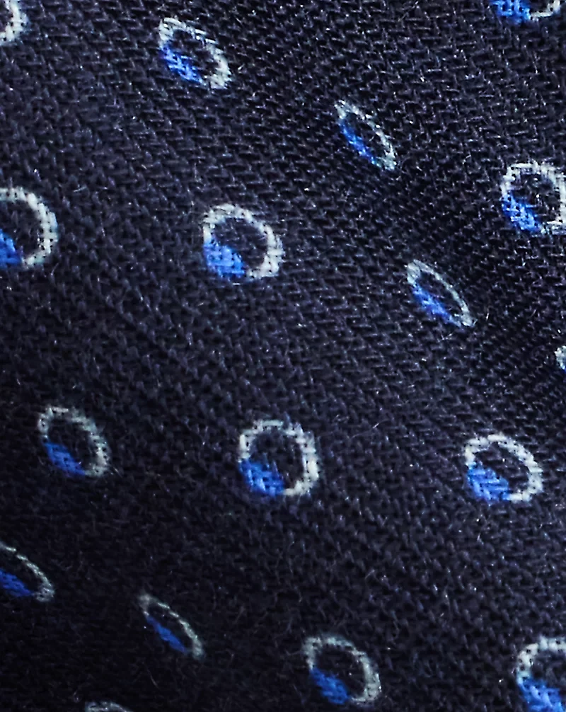 Neat Cashmere-Silk Tie 