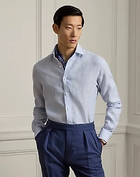 Handmade Striped Linen Shirt
