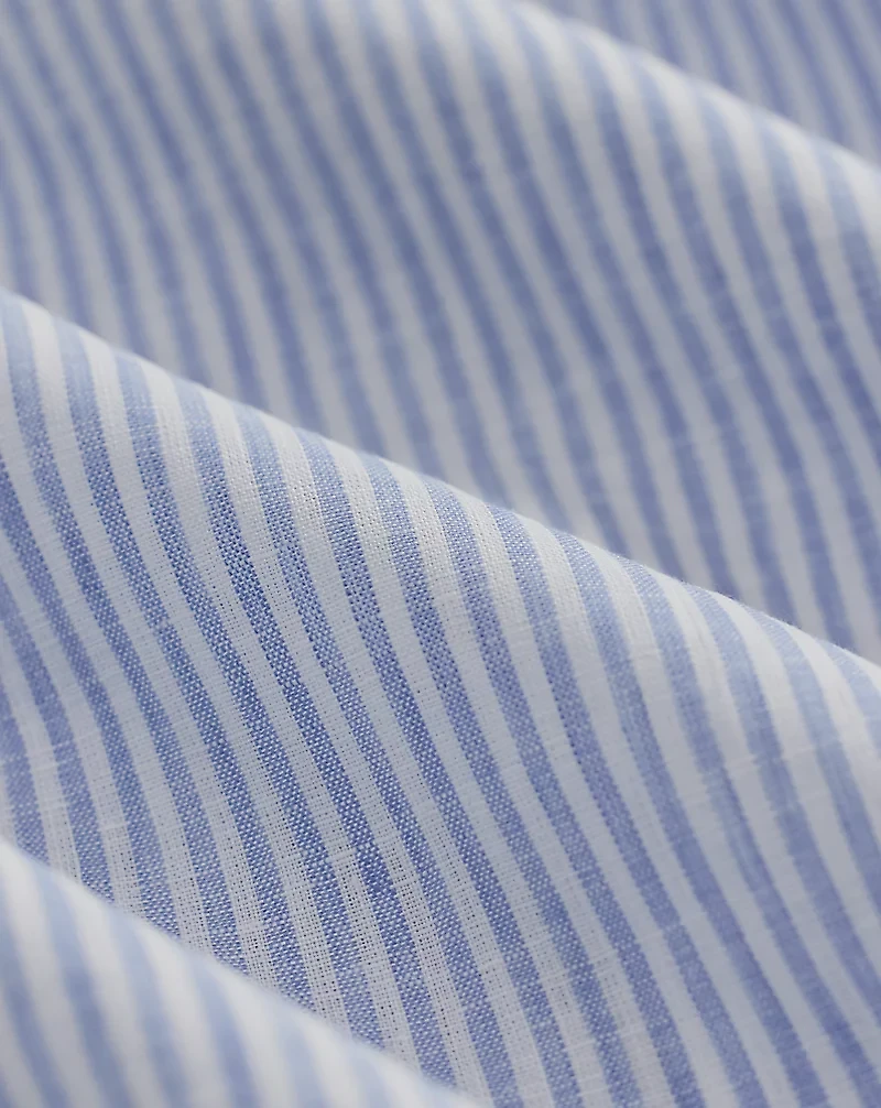 Handmade Striped Linen Shirt