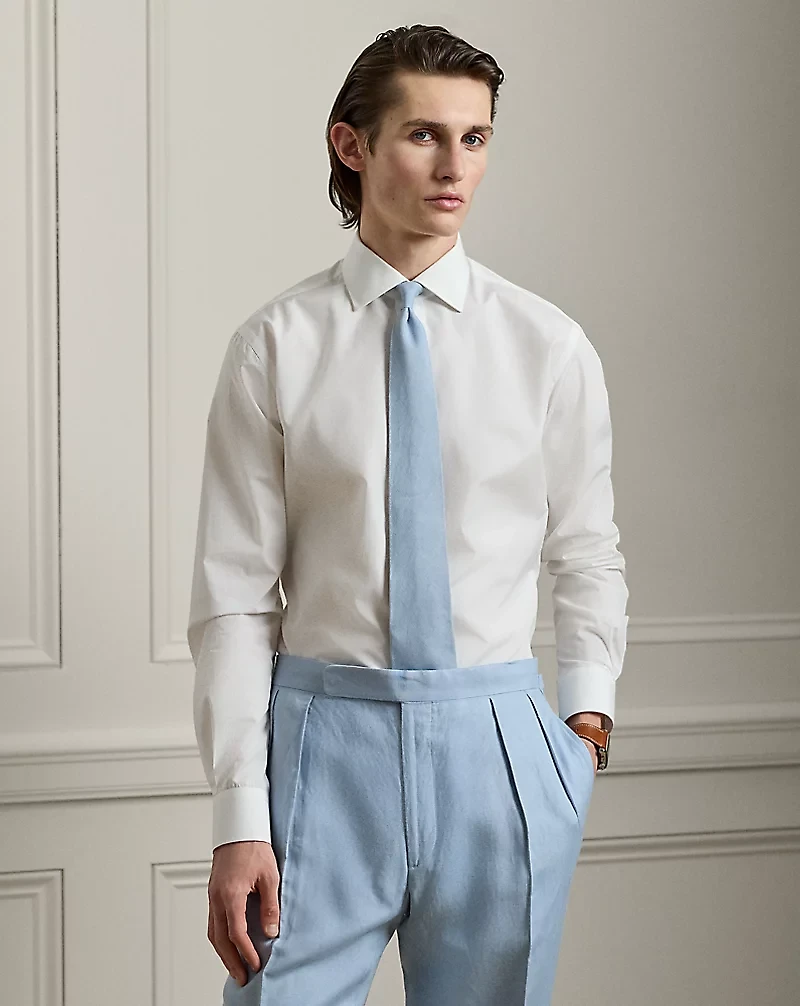 Handmade French Cuff Poplin Shirt