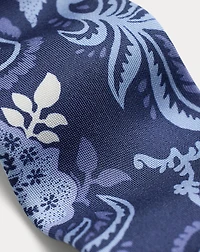 Paisley-Print Silk Tie