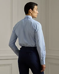Mini-Glen Check Twill Shirt