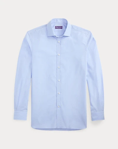 Mini-Glen Check Twill Shirt
