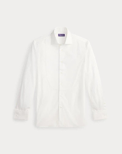 Piqué-Bib French Cuff Tuxedo Shirt