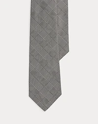 Glen Plaid Silk Tie