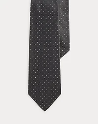 Pin Dot Peau de Soie Tie