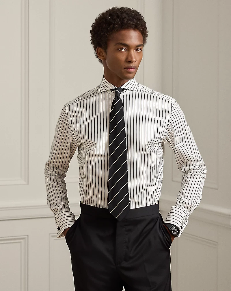 Striped French Cuff Shirt
