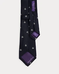 Silk-Cashmere Club Tie