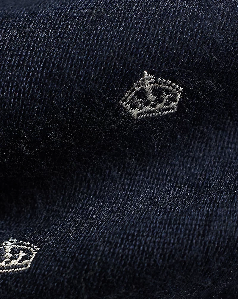 Silk-Cashmere Club Tie