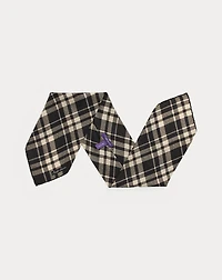 Plaid Cashmere-Silk Neckerchief