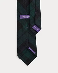 Plaid Cashmere Tie
