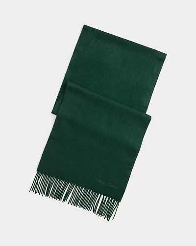 Fringe Cashmere Scarf