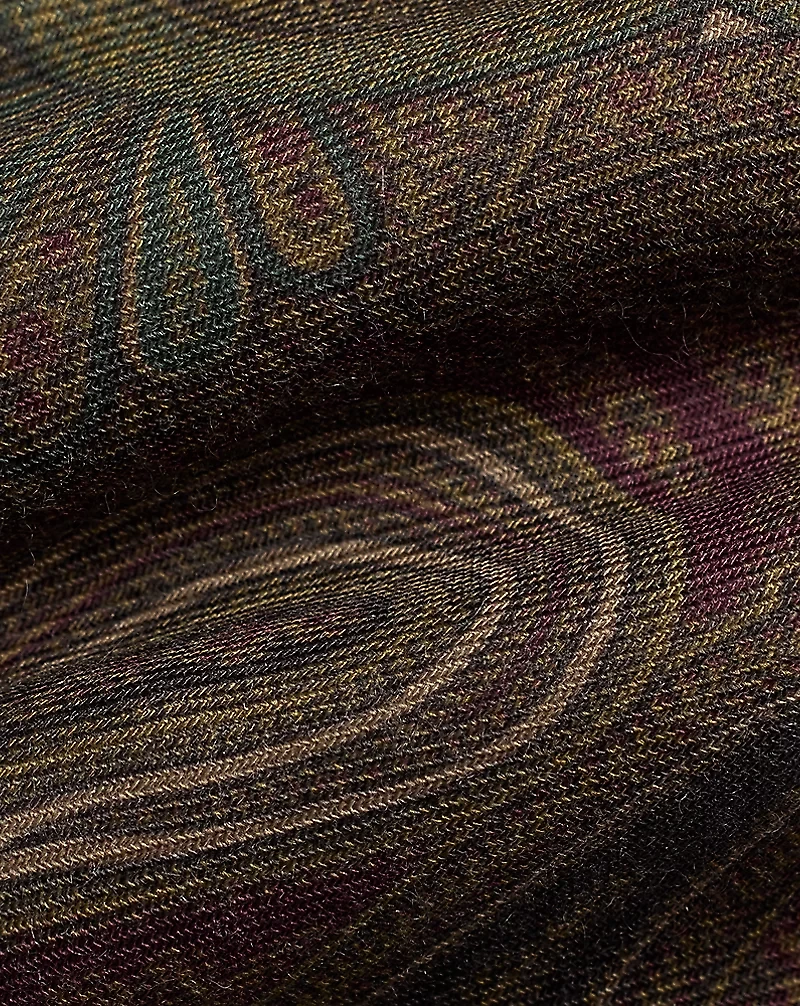 Paisley Cashmere-Silk Tie