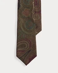 Paisley Cashmere-Silk Tie