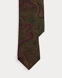 Paisley Cotton-Cashmere Tie