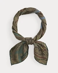 Paisley Cashmere-Silk Neckerchief