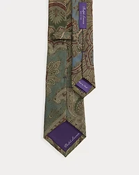 Paisley Cashmere-Silk Tie