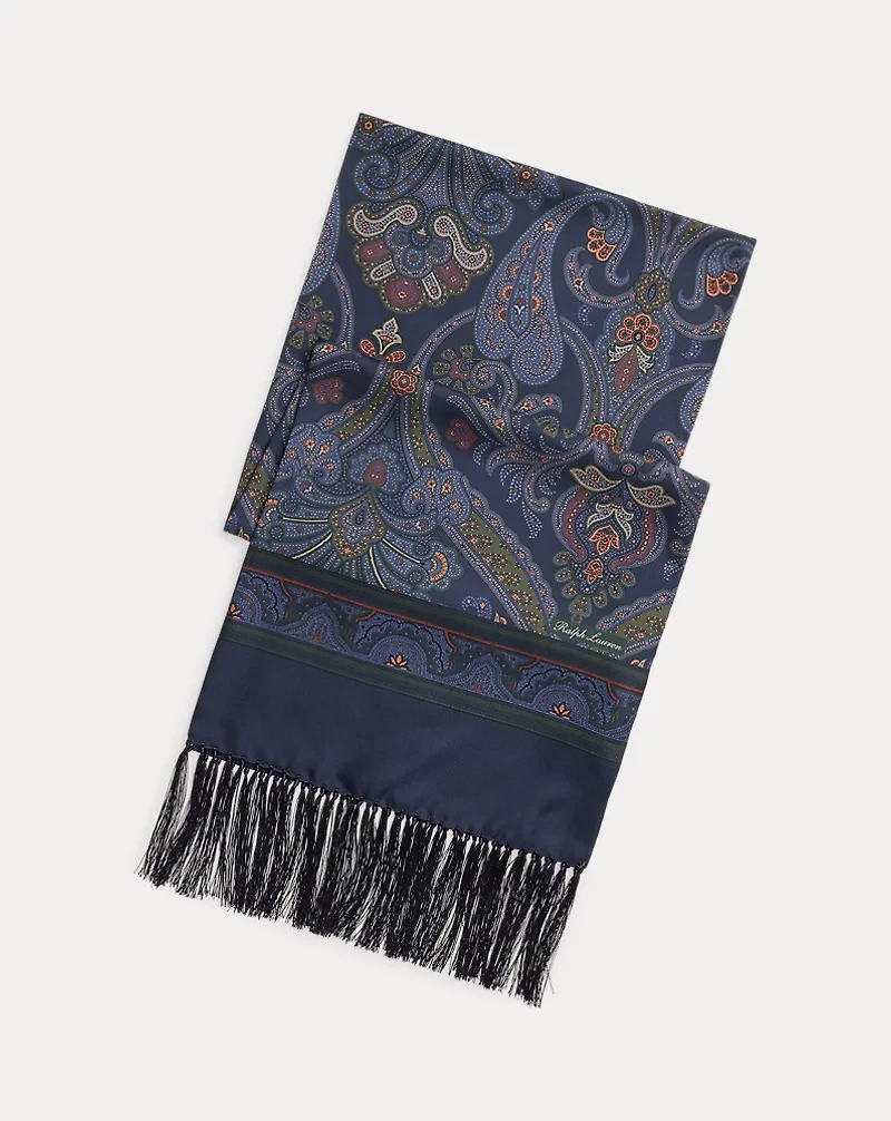 Paisley Silk Scarf