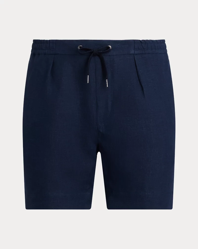 Linen Drawstring Short