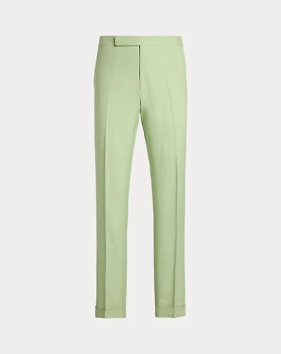 Gregory Hand-Tailored Silk-Linen Trouser