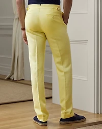 Gregory Hand-Tailored Silk-Linen Trouser